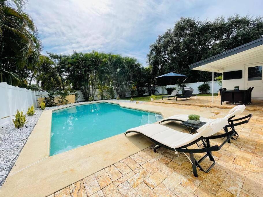 Tropical Oasis House Private Pool Family Yard Βίλα Φορτ Λόντερντεϊλ Εξωτερικό φωτογραφία